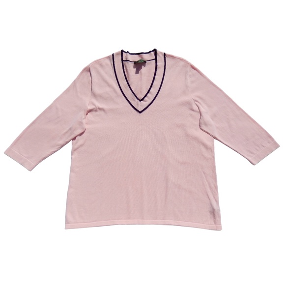 Ralph Lauren Sweaters - Ralph Lauren 3/4 Sleeve V Neck Sweater